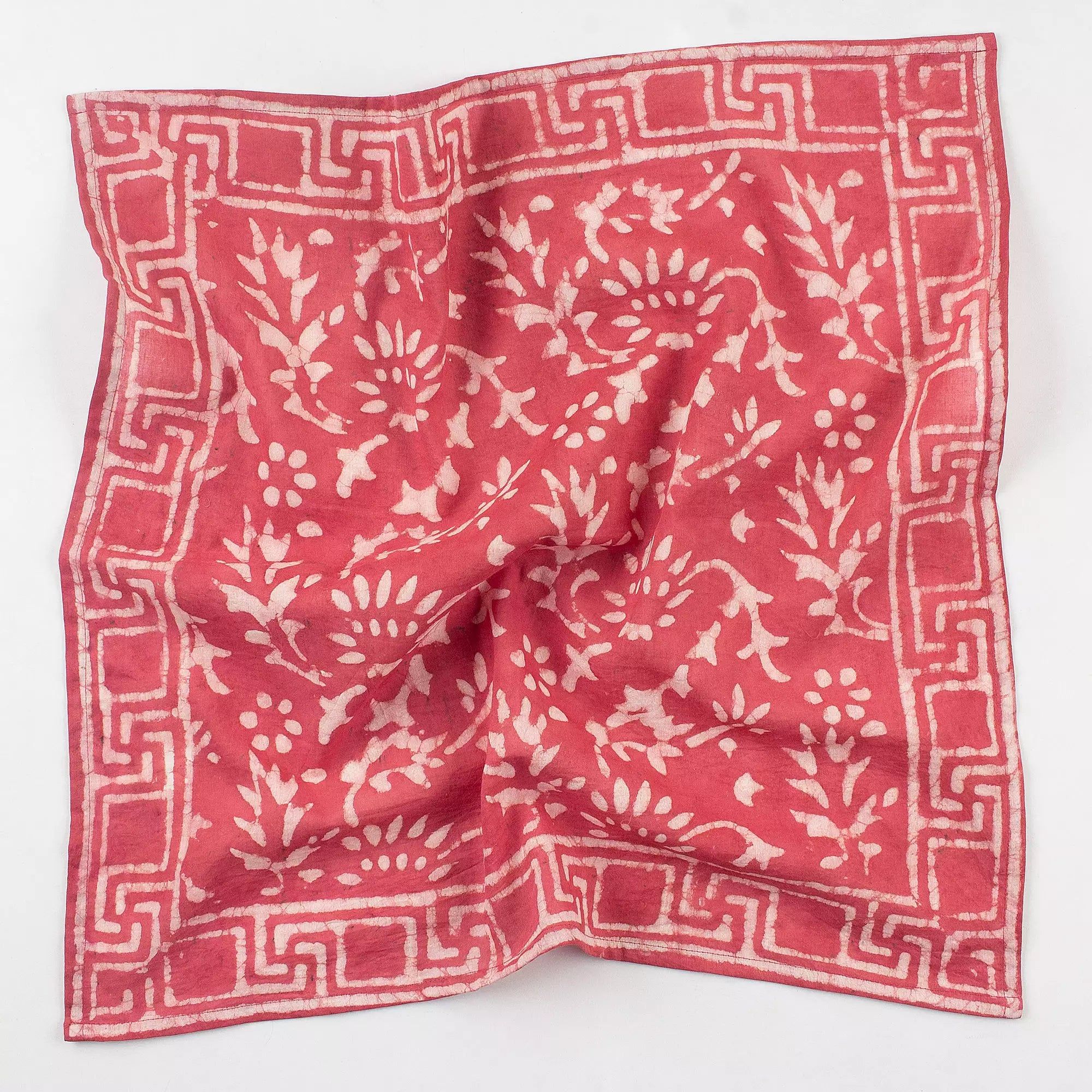 Stylish Hand Block Printed Cotton Bandana for Head Wrap 590